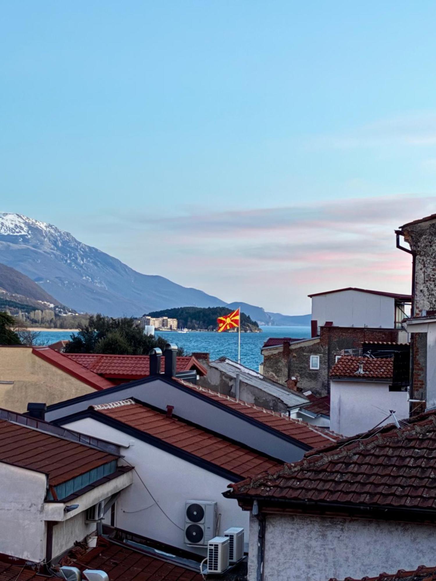 Villa Kiwi In The Heart Of Ohrid Bagian luar foto